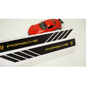 Porsche Yan Aynalar Selefon Kaplama Sticker Seti - 2