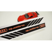 Audi Quattro Yan Aynalar Selefon Kaplama Sticker Seti - 2