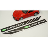 Land Rover Range Rover Yan Aynalar Selefon Kaplama Sticker Seti - 4