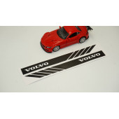 Volvo Yan Aynalar Selefon Kaplama Sticker Seti - 3