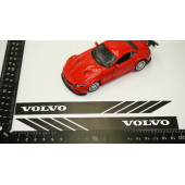 Volvo Yan Aynalar Selefon Kaplama Sticker Seti - 6