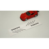 Volvo Yan Aynalar Selefon Kaplama Sticker Seti - 3