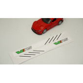 Skoda VRS Yan Aynalar Selefon Kaplama Sticker Seti - 3