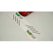 Skoda VRS Yan Aynalar Selefon Kaplama Sticker Seti - 5