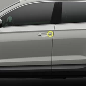 Skoda Kodiaq 2017-2023 Sol Ön Sürücü Kapısı Kol Kapağı 5G1837879D - 1