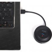 DARK Connect Master 4 Port USB 3.0 USB Hub Siyah DK-AC-USB344 - 2