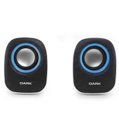 DARK SP100 1+1 Multimedia USB Speaker DK-AC-SP100 - 4