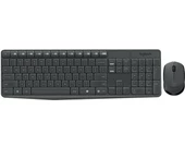 LOGITECH MK235 KABLOSUZ USB Q TR MM KEYBOARD SET 920-007925 - 1