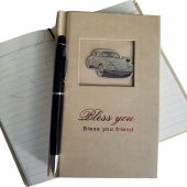 Retro Tasarım Defter Ve Kalem - 1