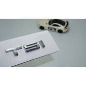 DK Tuning İbiza TSi Bagaj Krom ABS Yazı Logo Amblem Seat İle Uyumlu - 1