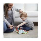 Playskool Uyku Arkadaşım Tavşancık ve Uyku Eğitimi Kazandırmaya Yardımcı Yıkanabilir Eğitici Bez Kitap - 8