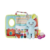 Playskool Uyku Arkadaşım Tavşancık ve Uyku Eğitimi Kazandırmaya Yardımcı Yıkanabilir Eğitici Bez Kitap - 1