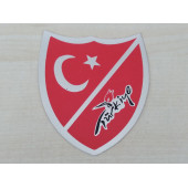 TÜRKİYE STİCKER 8x7cm AYYILDIZ BAYRAK - TÜRK BAYRAĞI - TÜRKİYE ETİKETİ - TÜRKİYE ÇIKARTMASI - 1