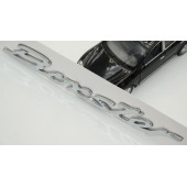 Porsche Boxster Bagaj 3M 3D ABS Yazı Logo Amblem - 4