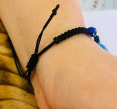 Asansörlü Yedigöz Süryani Nazar Boncuğu Bayan Bileklik - 2