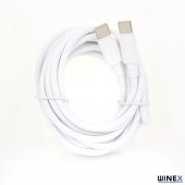 Winex Samsung Galaxy A51S 3A 45W Type-C to Type-C 3Metre Data ve Hızlı Şarj Kablosu - 2