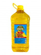 Kristal Ayçiçek Yağı 5 Litre Pet Şişe Sıvı Yağ - 1