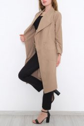 Kemerli Kimono Vizon - 9853.180. - 6