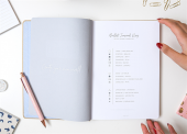 17X24 Keten Noktalı Bullet Journal Defter Koala - 7