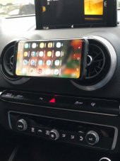 Audi A3 Telefon Tutucu Metal (2012 Model Öncesi) - 3