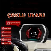 NKT GROUP  P17 Hud Head Up Display Obd ve Gps Destekli  Fonksiyon Araç Data Yansıtıcı Gösterge Ekran - 2