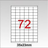 Tanex Tw-2172 Lazer Etiket 35X23Mm 7200 Lü Paket - 1