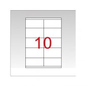 Tanex Tw-2510 Lazer Etiket 105X56 Mm 1000 Li Pk. - 1