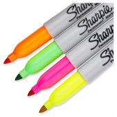 Sharpie Permanent Fine Kalem Neon 4'lü 1985855 - 2