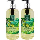 Eyüp Sabri Tuncer Ayvalık Zeytin Çiçeği Doğal Zeytinyağlı Sıvı Sabun 500 ml x 2 Adet - 1