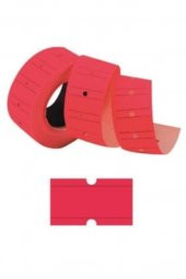 Tanex Fiyat Etiketi 12-21 Çizgili Fosforlu Pembe 6 Lı (1 Paket 6 Adet) - 1