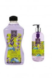 Doğal Zeytinyağlı Sıvı Sabun Alaçatı Lavantası 1,5 l Pet Şişe + 500 ml - 1