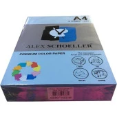 Alex Schoeller 580 A4 Fotokopi Kağıdı 500 lü Mavi - 1