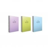 Gıpta Pastoral 72 Yp. A4 Spiralli Pp. Kapak Defter 2 Kareli + 1 Çizgili - 1