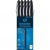 Schneider One Business 0,6mm Roller Siyah Kalem Scr241 10 Adet - 1