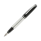 Scrikss 477 Dolma + Tükenmez Kalem Seti Siyah Krom Lüks Kutulu thumbnail 3