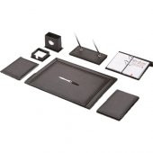 Gülpaş 913 Lüks Deri Optik Sümen Takımı 9 Parça Siyah G913 - 1