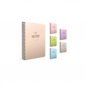 Gıpta Pastoral 96 Yp. A4 Spiralli Pp. Kapak Defter Kareli (4 Lü Paket) 3245 - 1