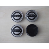 NİSSAN JANT GÖBEĞİ 5,7cm KABARTMA SİYAH (NİSSAN Jant logosu) NİSSAN jant arması - 2