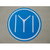 KAYI BOYU STİCKER 12x12cm İYİ LOGO ARMA STİCKER, KAYI BOYU İYİ ETİKETİ, KAYI BOYU İYİ ÇIKARTMASI - 1