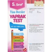 Element Yayınları 5. Sınıf Tüm Dersler Yaprak Test - 1