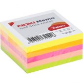 Noki Memo 50 x 50 mm Neon Küp Yapışkanlı Not Kağıdı 250 Yaprak - 1