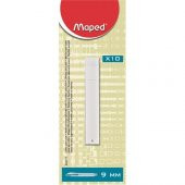 Maped Maket Bıçağı Yedeği 9mm 10lu - 1