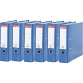 Esselte Klasör Geniş Mavi 6 Lı Paket - 1