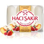 Hacı Şakir Güzellik Sabunu Klasik Meyve Tazeliği 4x70GR - 1