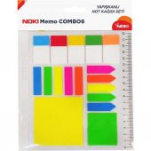 Noki 12706 Memo Combo 6 Yapışkanlı Not Kağıdı - 1