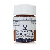 Talens Guaj Boya 411 Burnt Sienna - 1