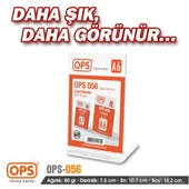 Ops OPS056 A6 Kart Tutucu (Şeffaf) - 2