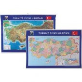 Gülpaş Harita Türkiye Fiziki Ve Siyasi 70-100 - 1