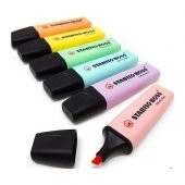 Stabilo Boss Pastel Fosforlu Kalem 6 Renk - 1