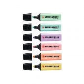 Stabilo Boss Pastel Fosforlu Kalem 6 Renk - 2